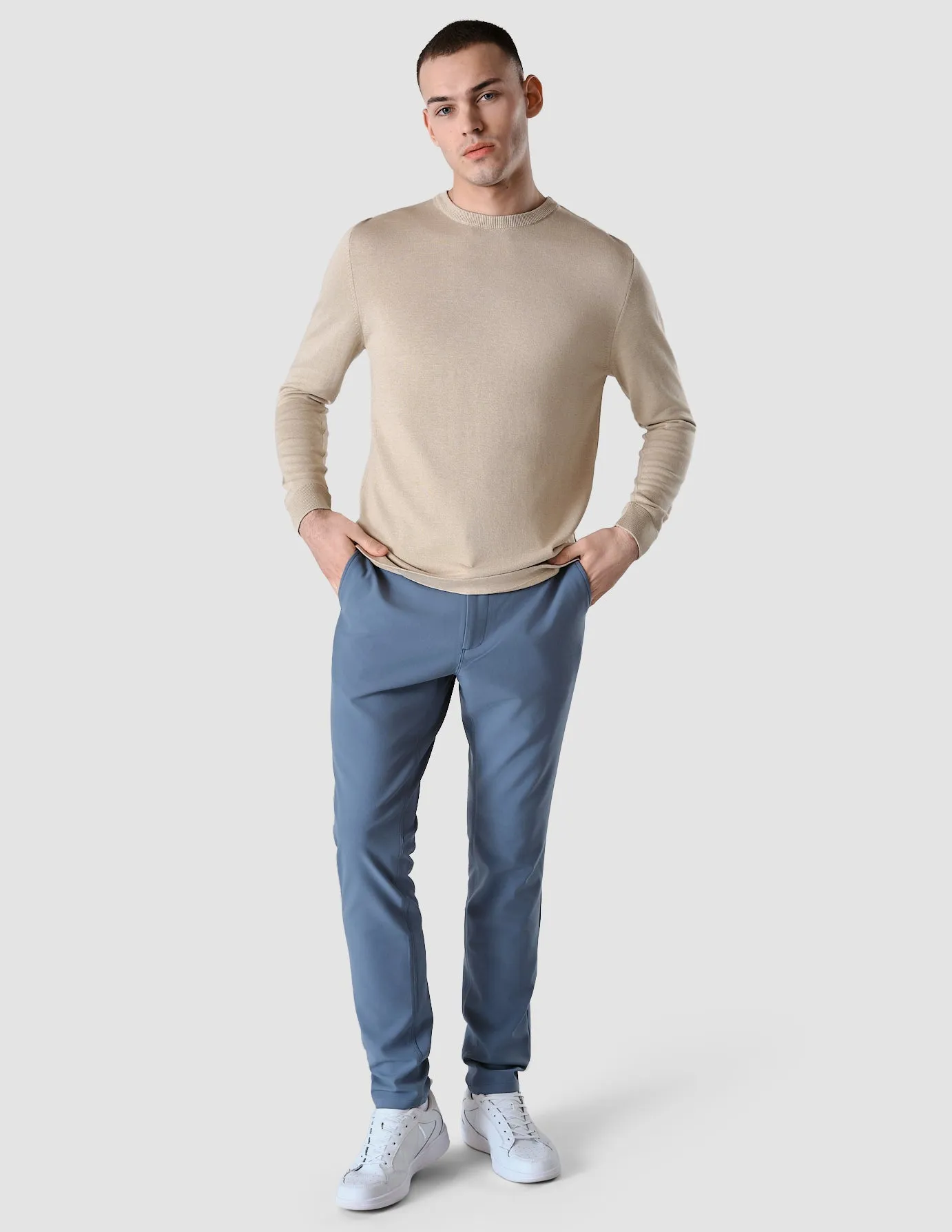 Essential Pants Regular Blue Mirage sold by Shaping New Tomorrow product image thumbnail 2