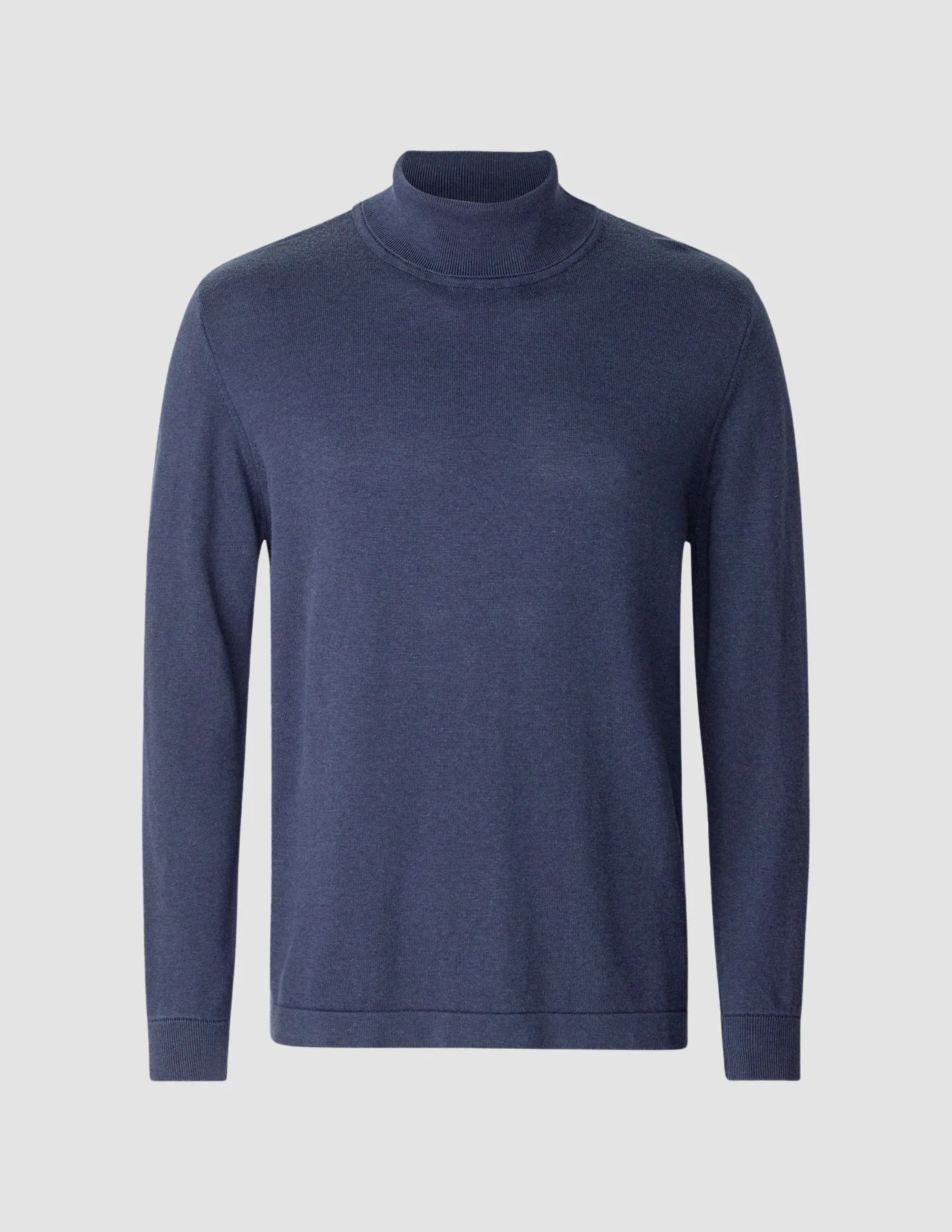 Fine Knit Turtleneck Navy sold by Shaping New Tomorrow product image thumbnail 3