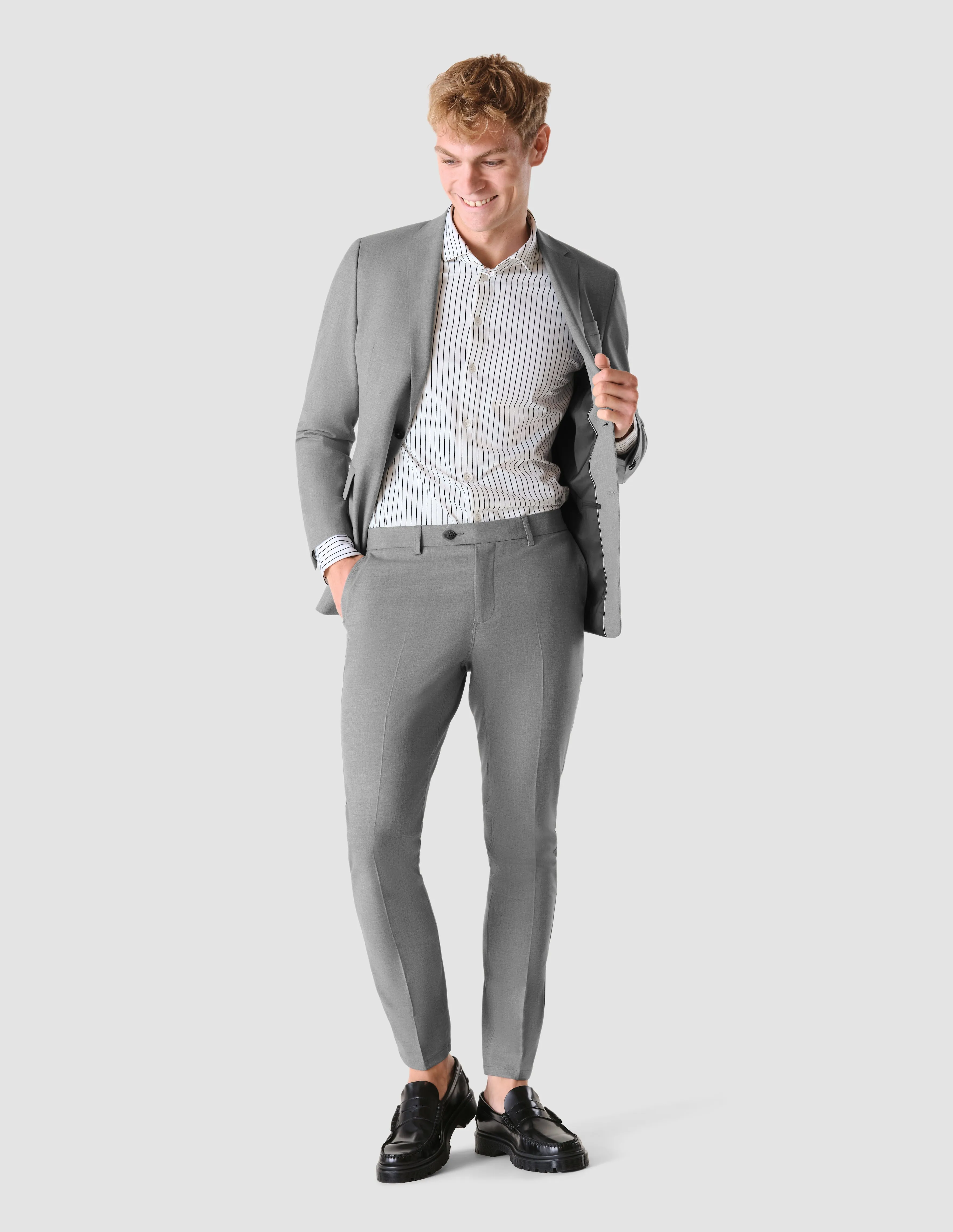 Essential Suit Pants Regular Cloud Grey sold by Shaping New Tomorrow product image thumbnail 2