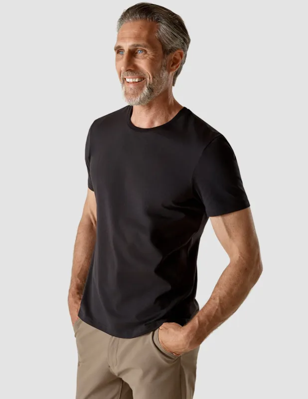 Supima T-shirt Black sold by Shaping New Tomorrow