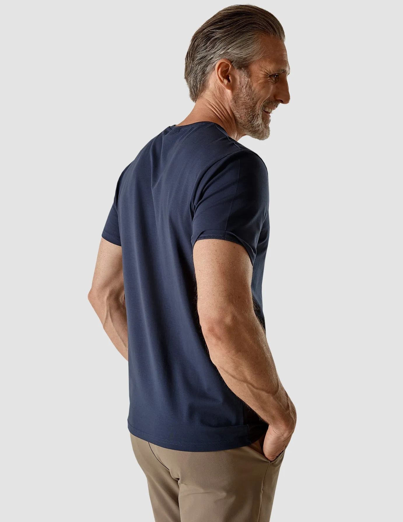 Supima T-shirt Navy sold by Shaping New Tomorrow product image thumbnail 4
