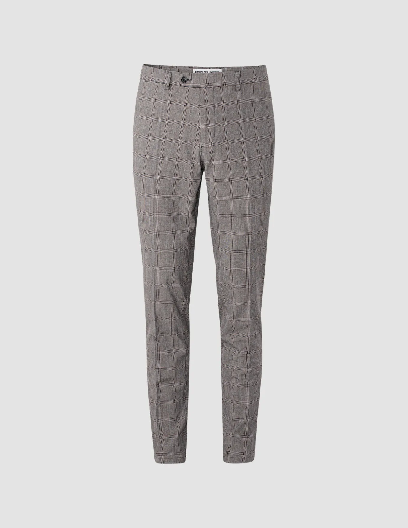 Essential Suit Checked Pants Regular Sterling Grey sold by Shaping New Tomorrow product image thumbnail 3