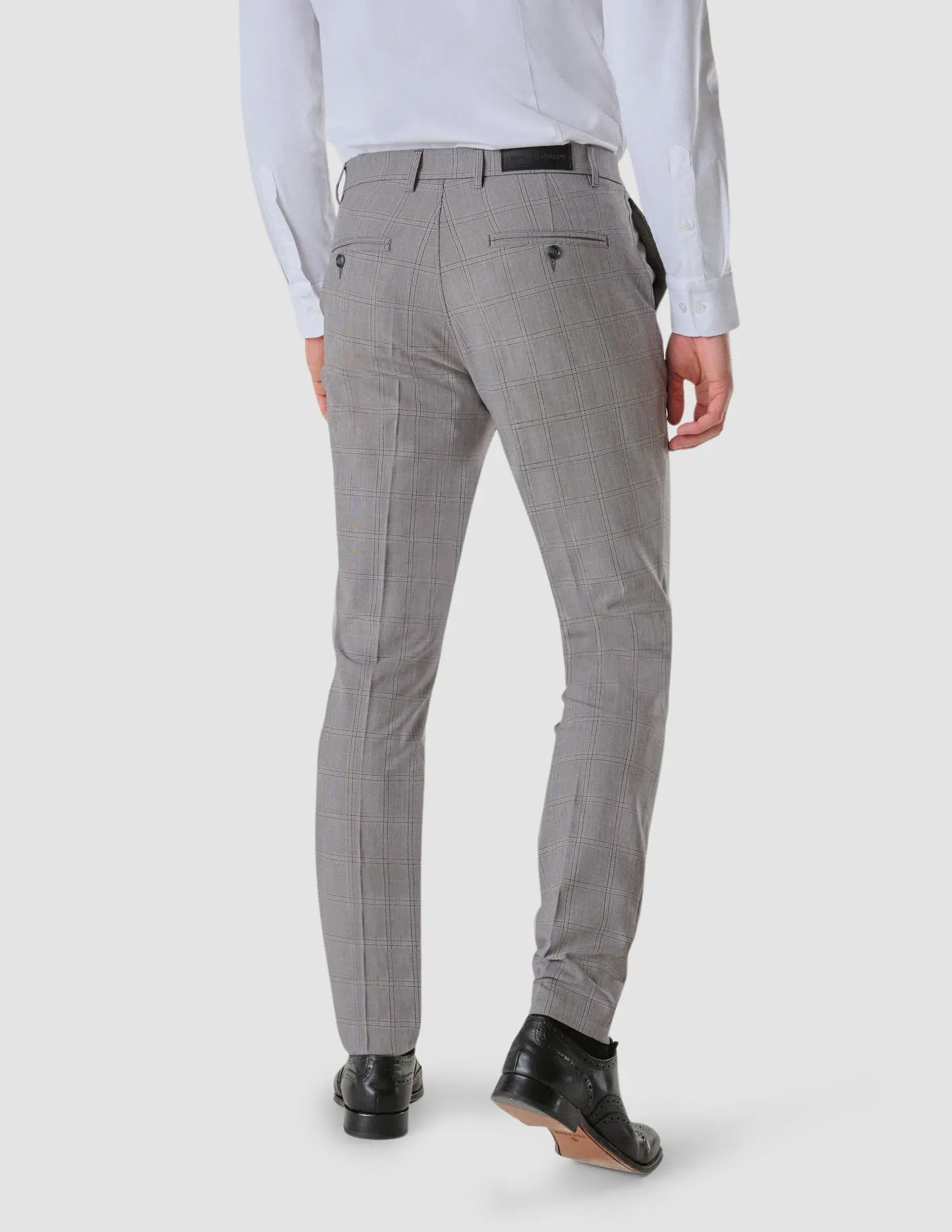 Essential Suit Checked Pants Regular Sterling Grey sold by Shaping New Tomorrow product image thumbnail 2