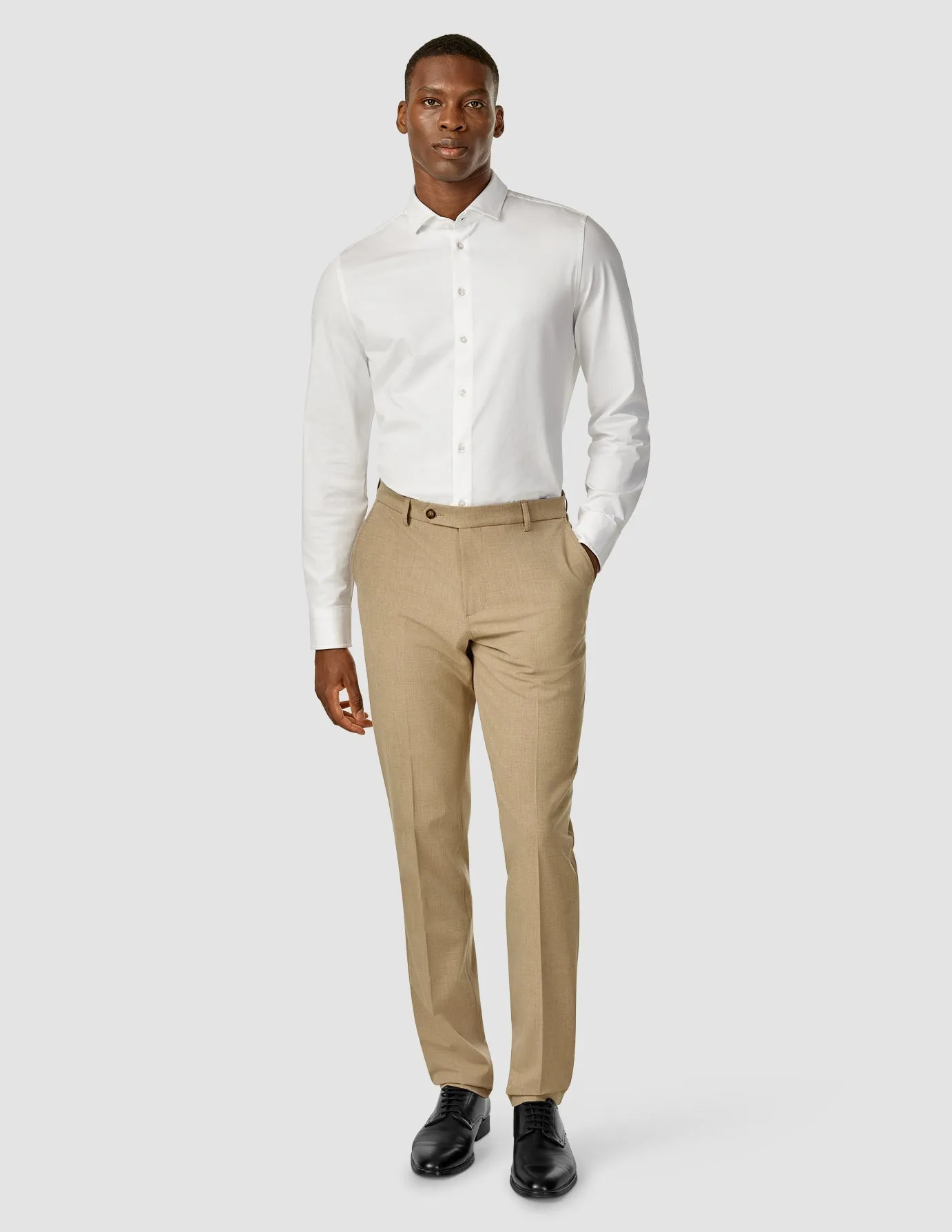 Essential Suit Pants Regular Sand Grain sold by Shaping New Tomorrow product image thumbnail 4