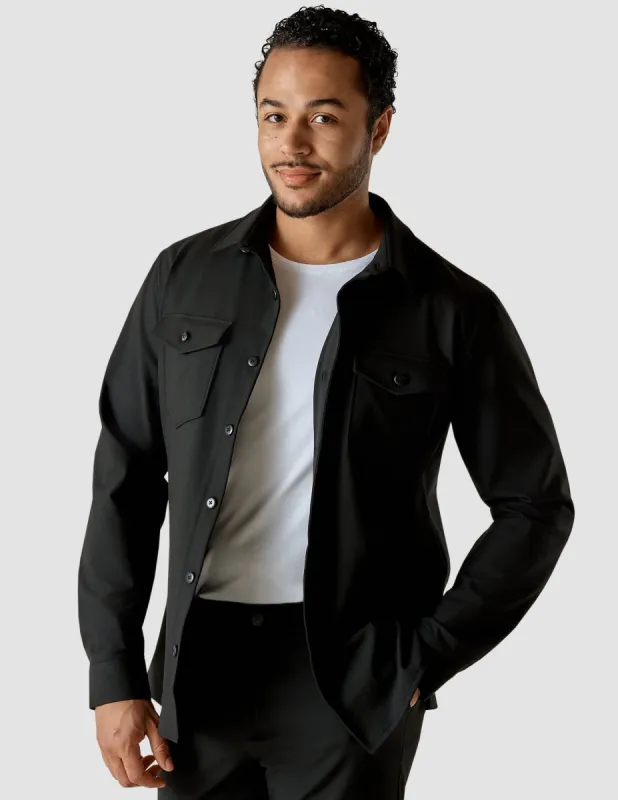 Overshirt Black sold by Shaping New Tomorrow