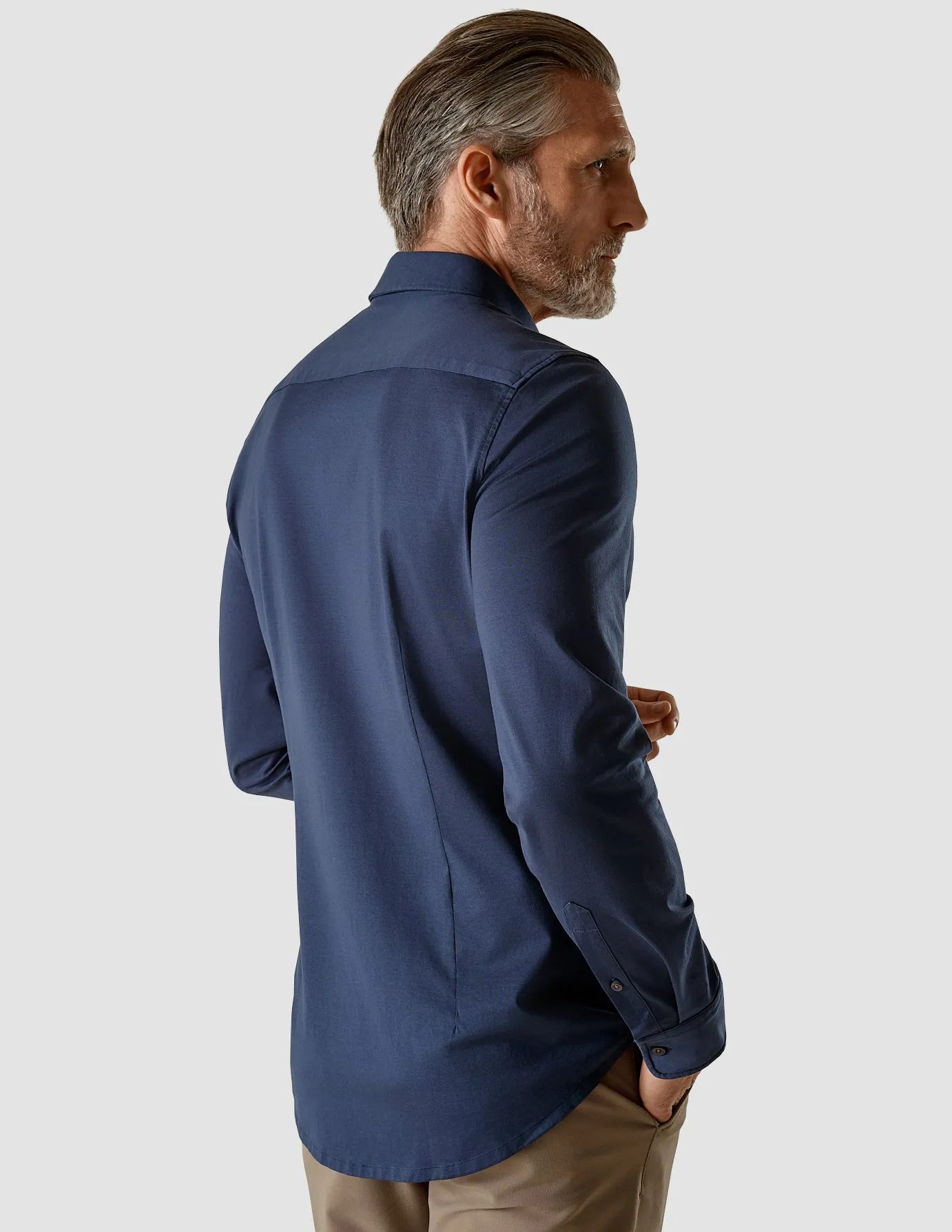 Classic Shirt Navy Regular sold by Shaping New Tomorrow product image thumbnail 4