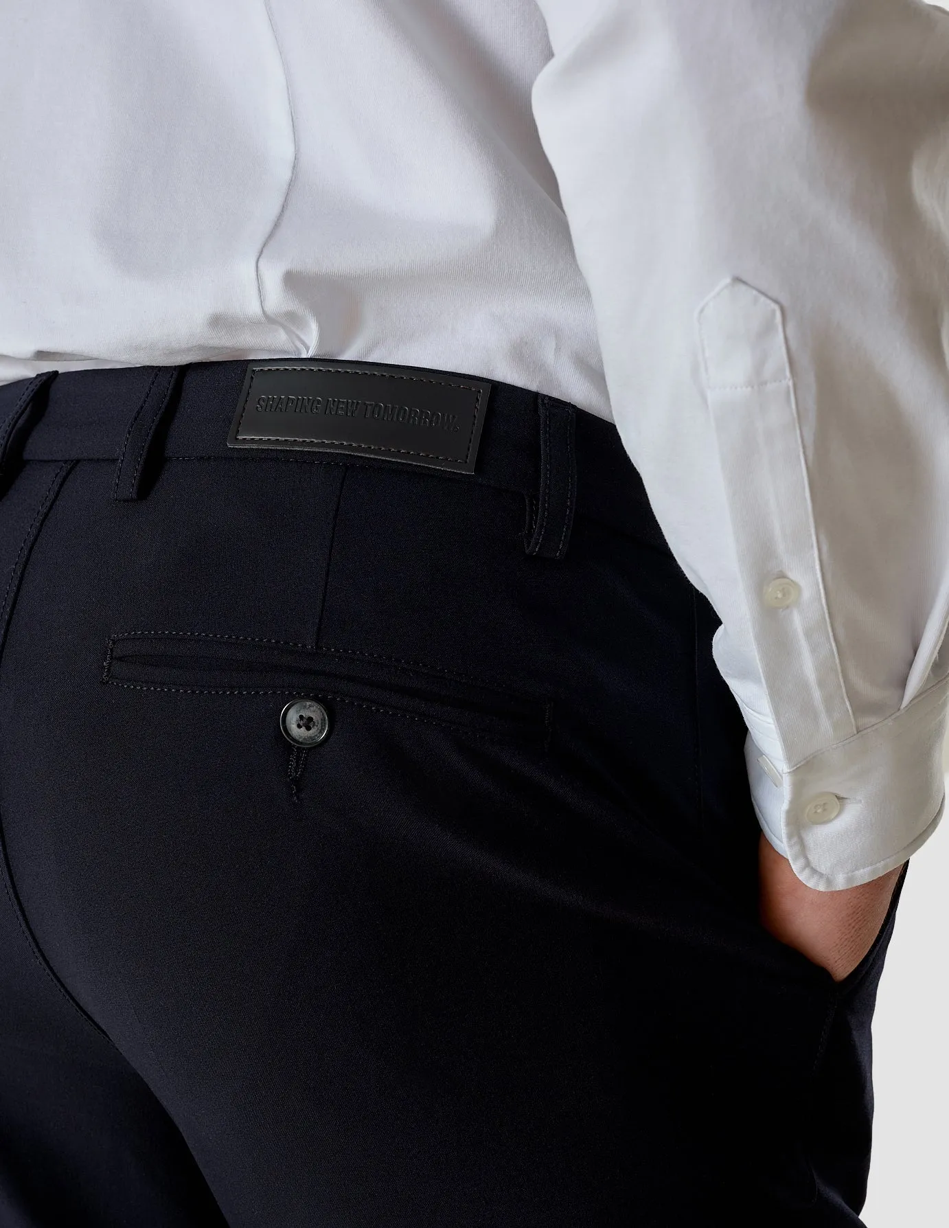 Essential Suit Pants Slim Midnight Blue sold by Shaping New Tomorrow product image thumbnail 5