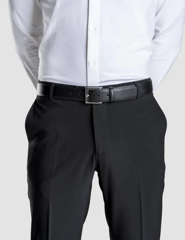 Black Belt Silver Buckle sold by Shaping New Tomorrow