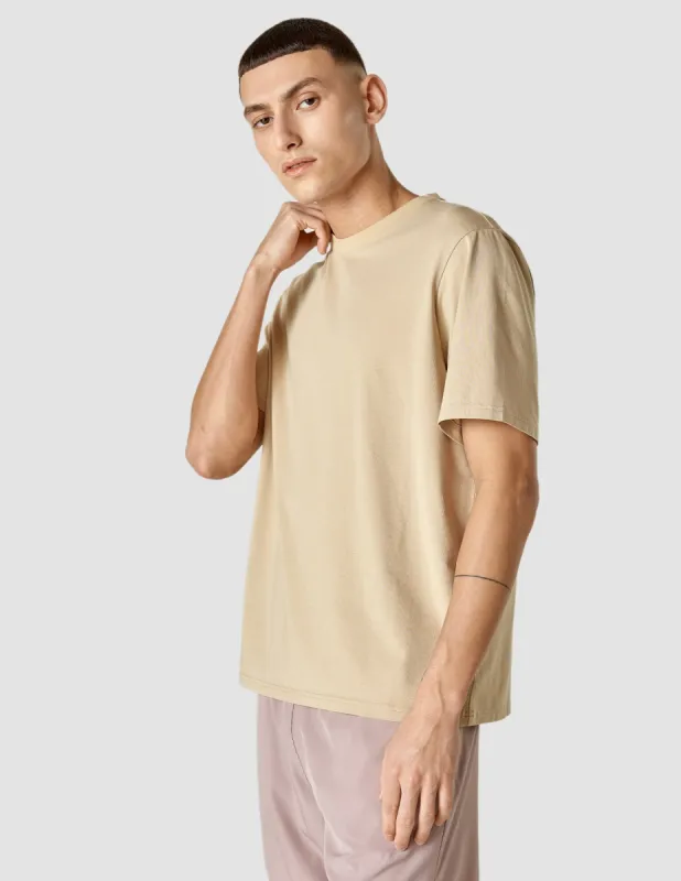 Supima T-shirt Box Fit Sahara sold by Shaping New Tomorrow