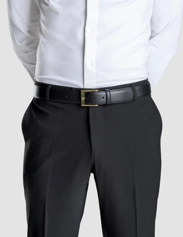 Black Belt Gold Buckle sold by Shaping New Tomorrow