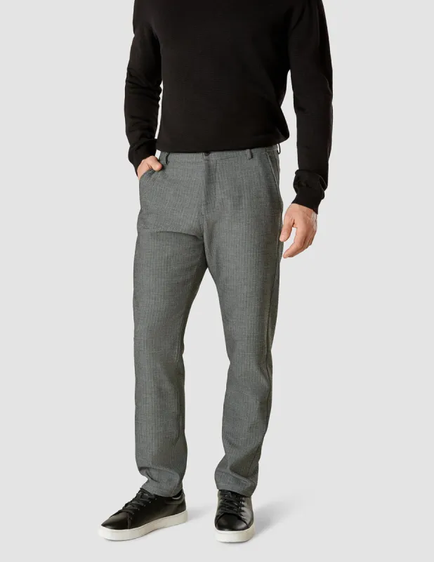 Heavy Edition Pants Slim Grey Herringbone 2.0 sold by Shaping New Tomorrow