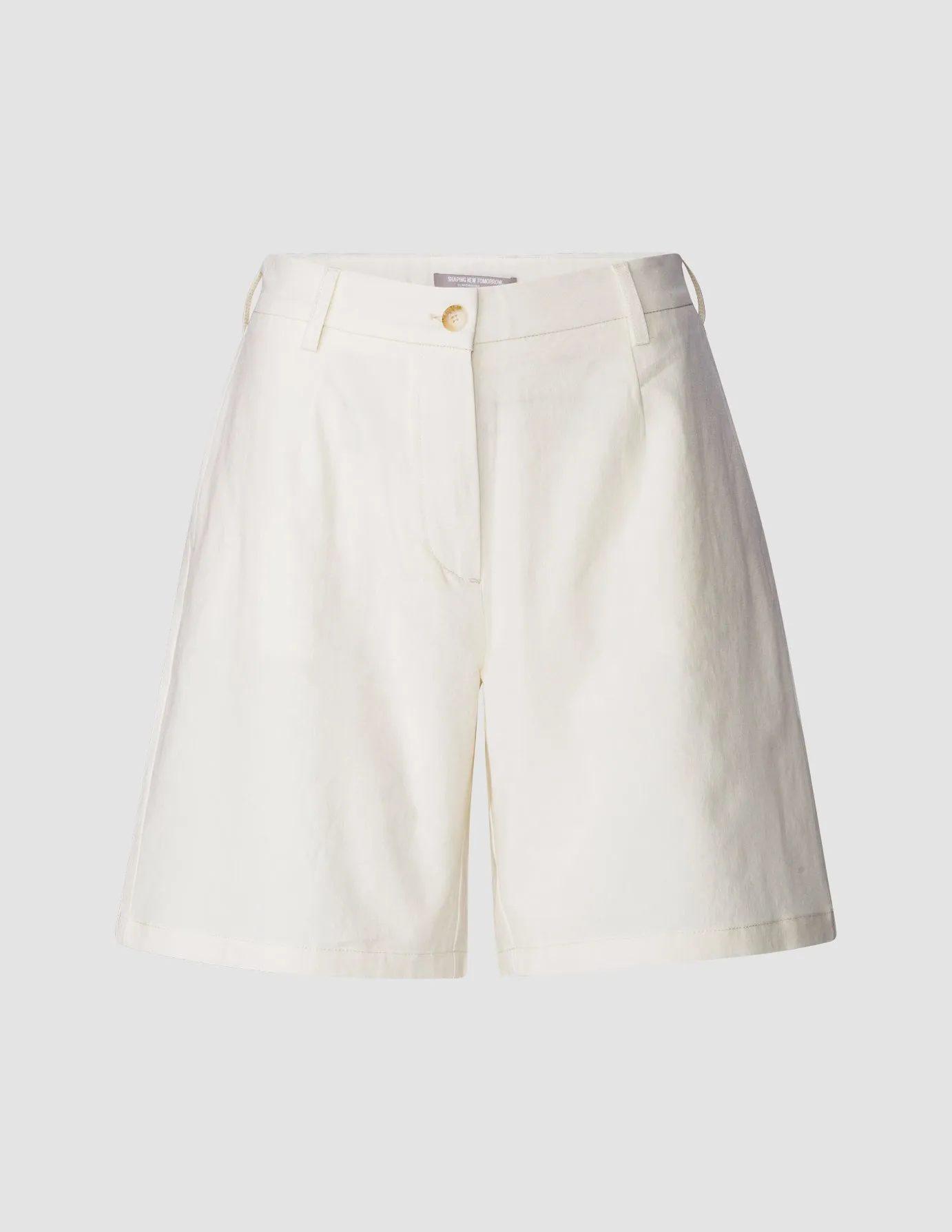 Linen Shorts Off White sold by Shaping New Tomorrow product image thumbnail 3