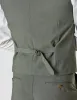 Essential Vest Green Melange sold by Shaping New Tomorrow