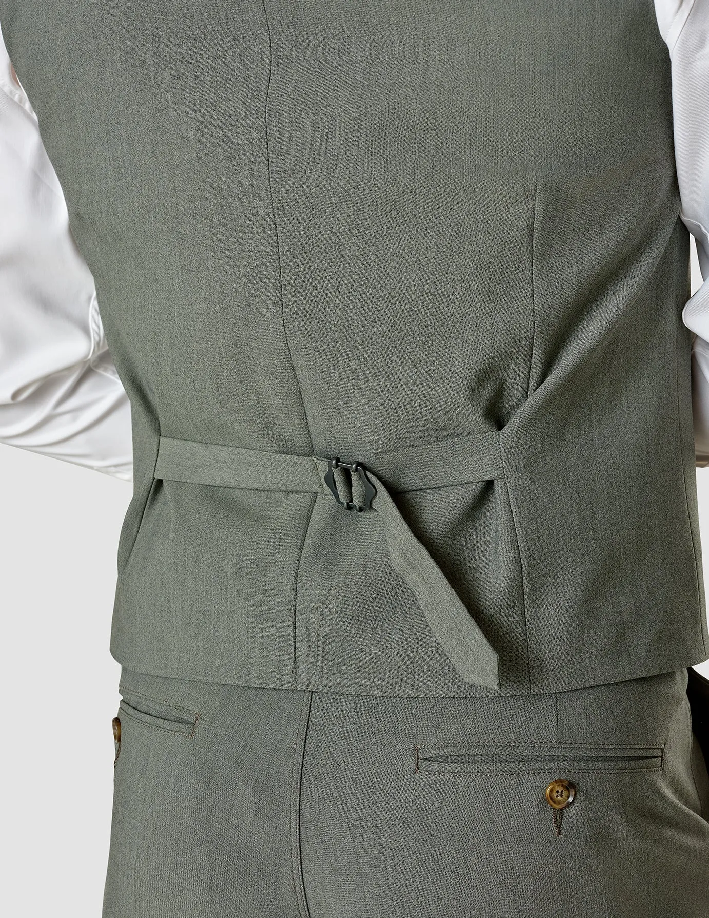 Essential Vest Green Melange sold by Shaping New Tomorrow product image thumbnail 5