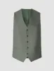 Essential Vest Green Melange sold by Shaping New Tomorrow