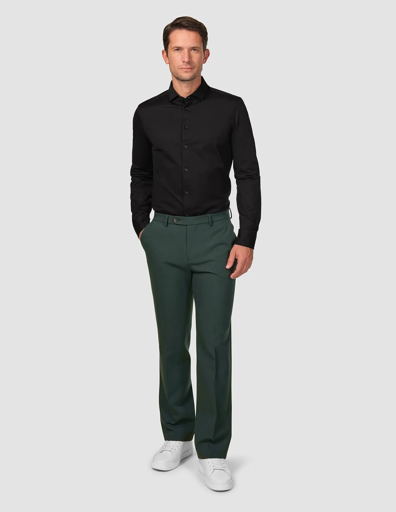 Essential Suit Pants Relaxed Fit Pine Green sold by Shaping New Tomorrow product image thumbnail 2