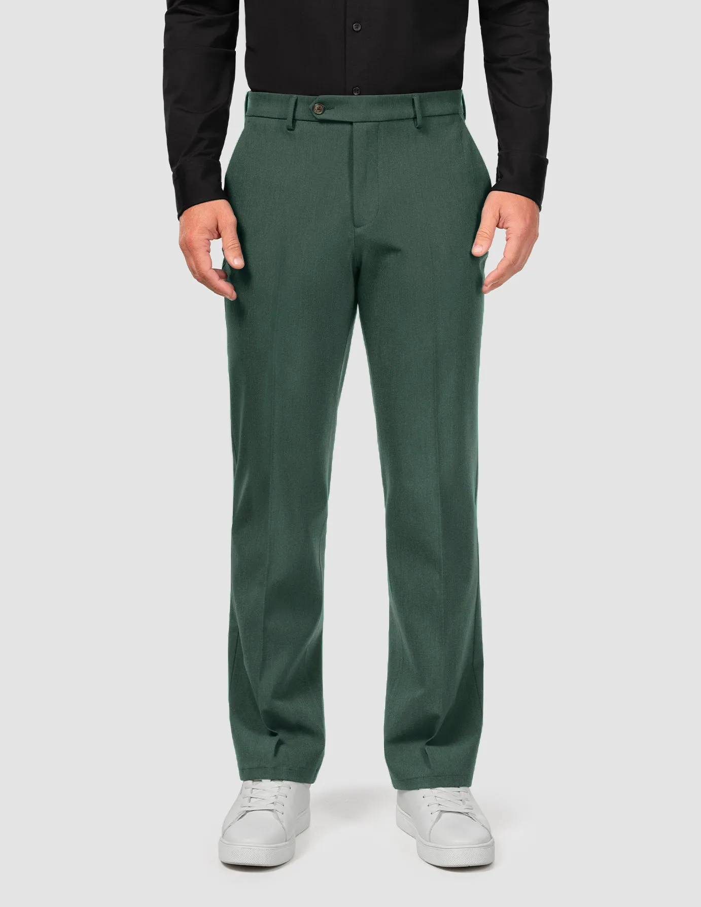 Essential Suit Pants Relaxed Fit Pine Green sold by Shaping New Tomorrow