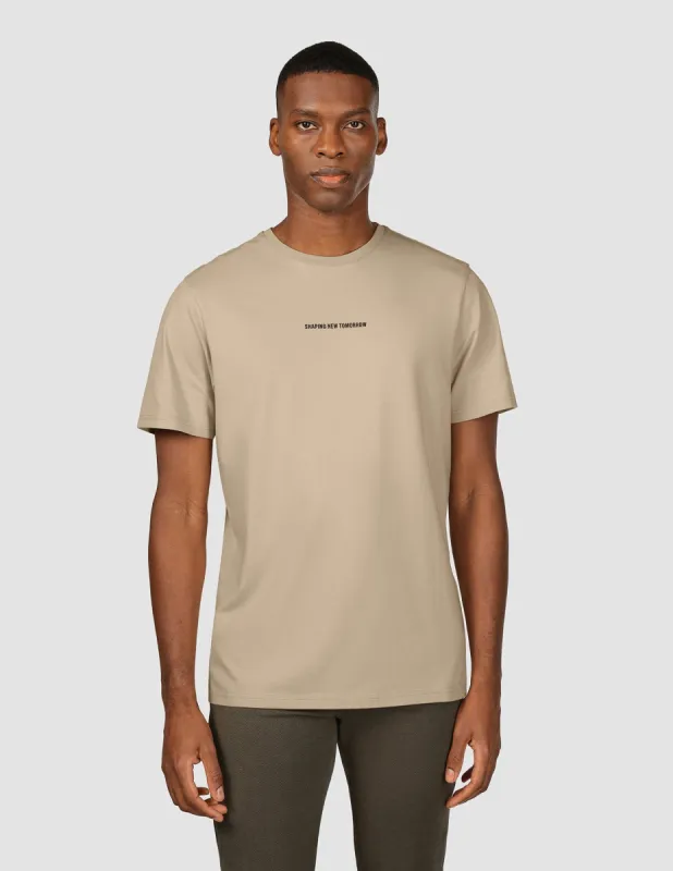 Supima Autograph T-shirt Sahara sold by Shaping New Tomorrow