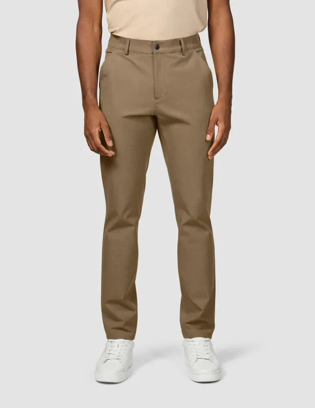 Essential Pants Slim Vintage Brown Melange sold by Shaping New Tomorrow