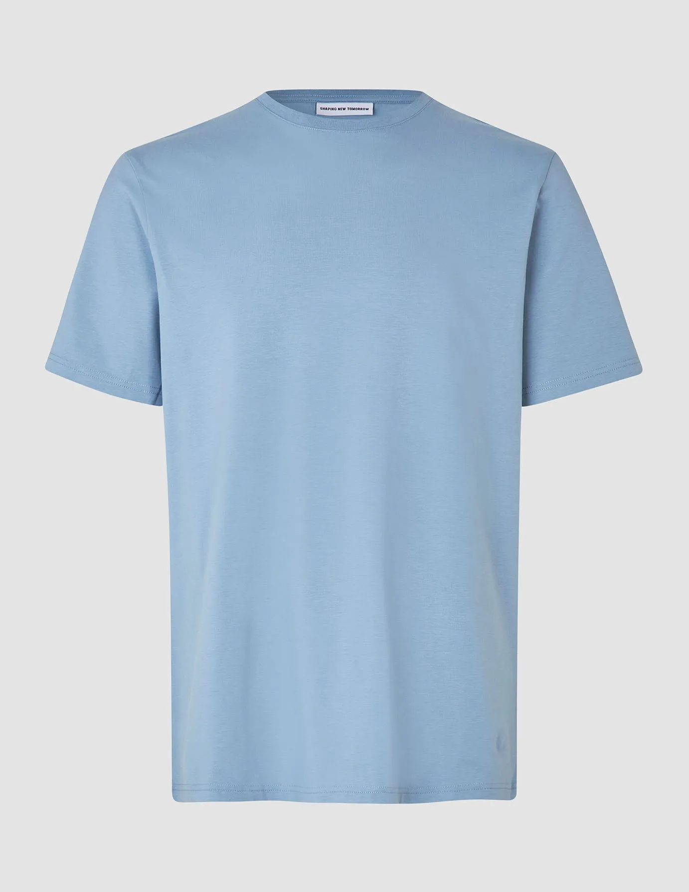 Supima T-shirt Rainy Blue sold by Shaping New Tomorrow product image thumbnail 3