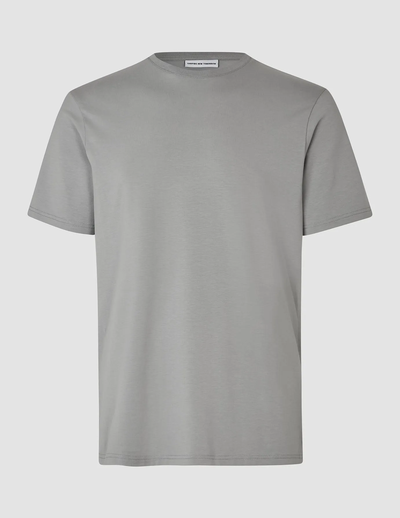 Supima T-shirt Stone Grey sold by Shaping New Tomorrow product image thumbnail 3