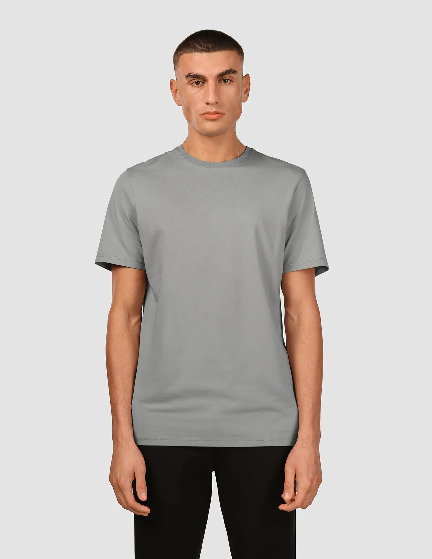 Supima T-shirt Stone Grey sold by Shaping New Tomorrow