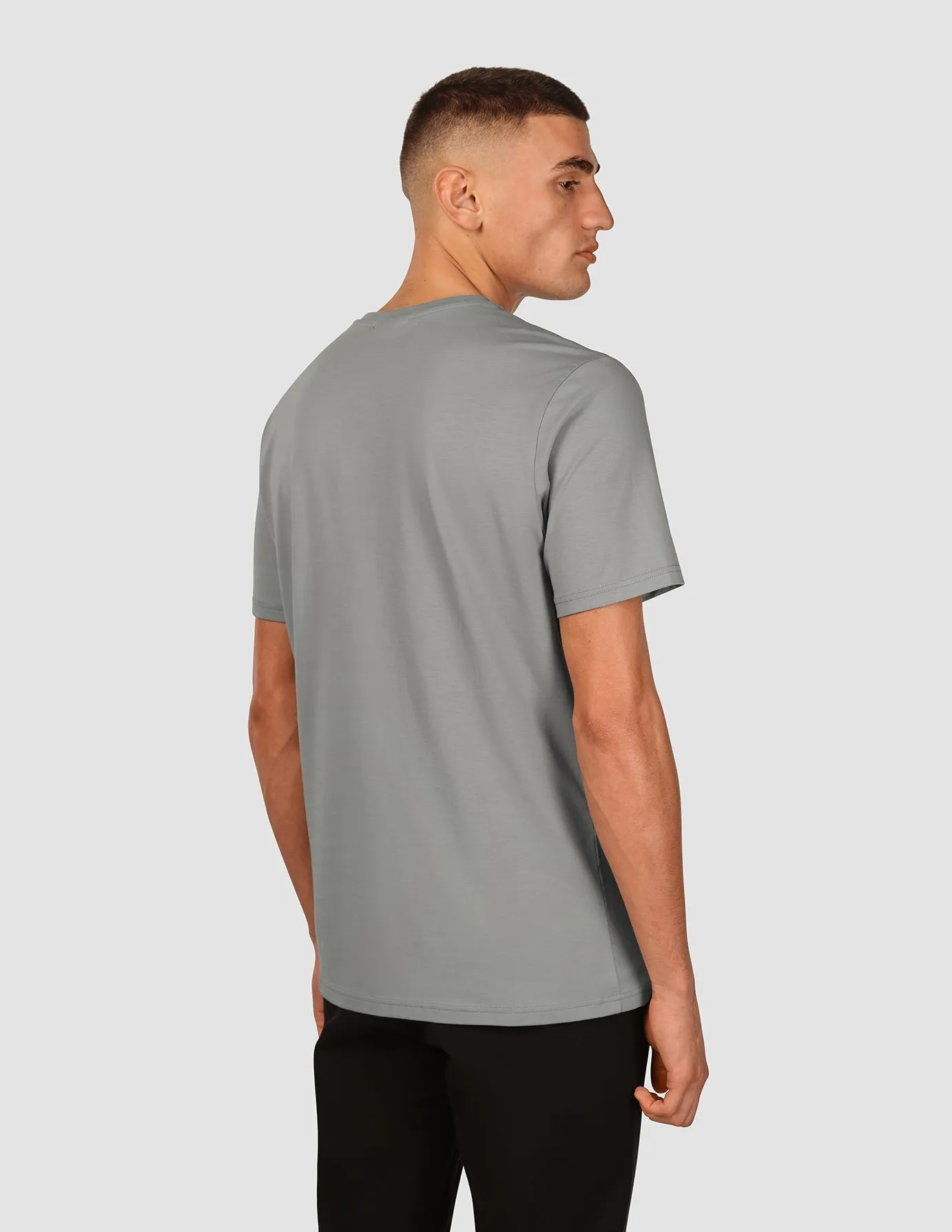 Supima T-shirt Stone Grey sold by Shaping New Tomorrow product image thumbnail 4