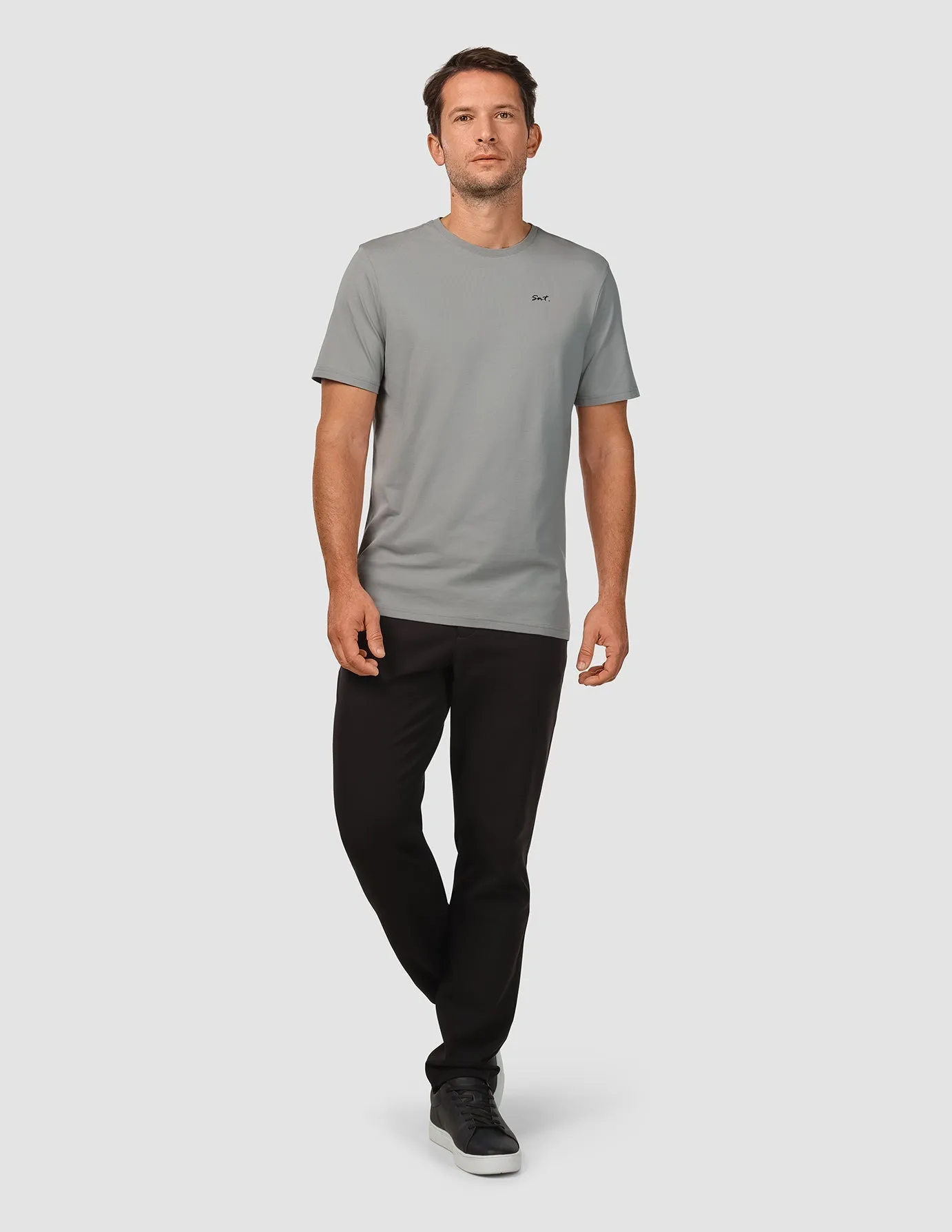 Supima Legacy T-shirt Stone Grey sold by Shaping New Tomorrow product image thumbnail 2