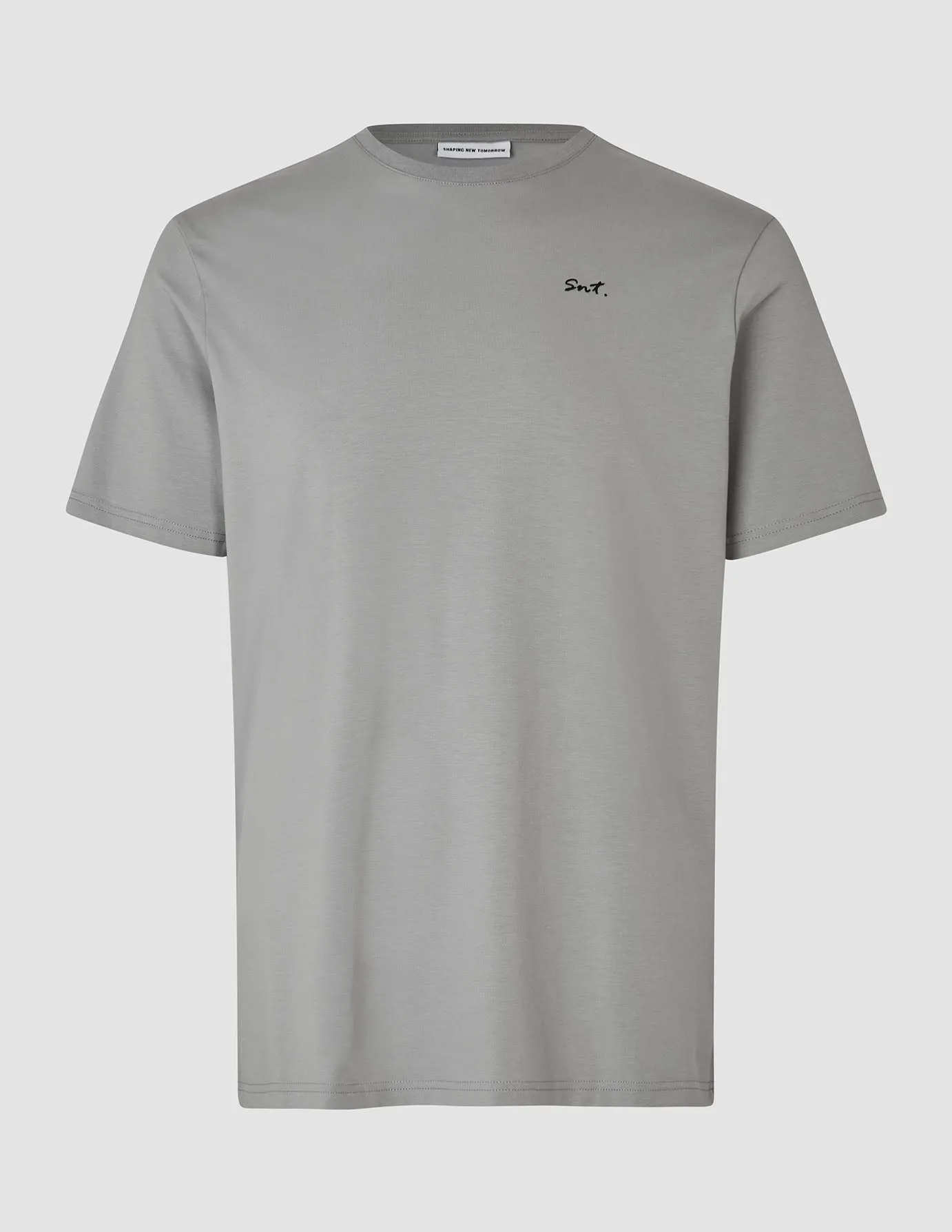 Supima Legacy T-shirt Stone Grey sold by Shaping New Tomorrow product image thumbnail 3