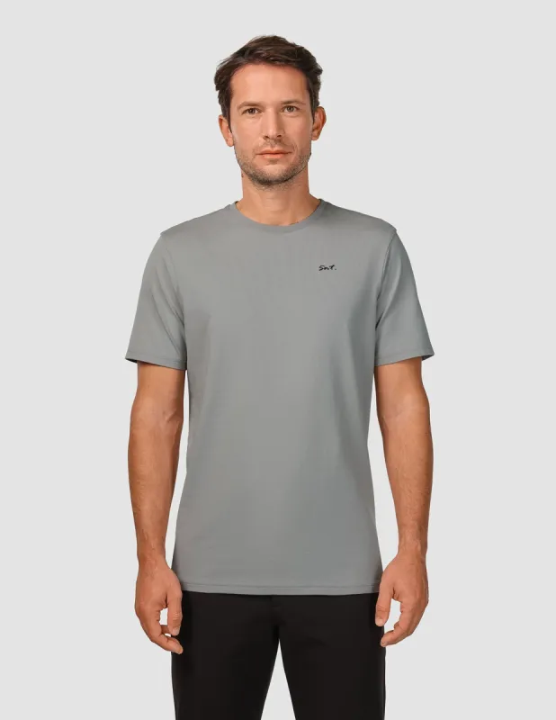 Supima Legacy T-shirt Stone Grey sold by Shaping New Tomorrow