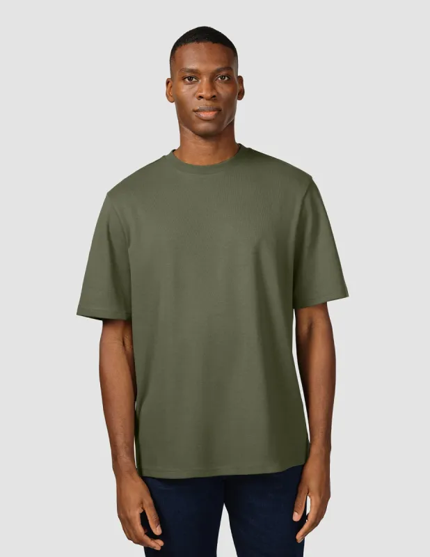 Heavy Box Fit T-shirt Clover Green sold by Shaping New Tomorrow