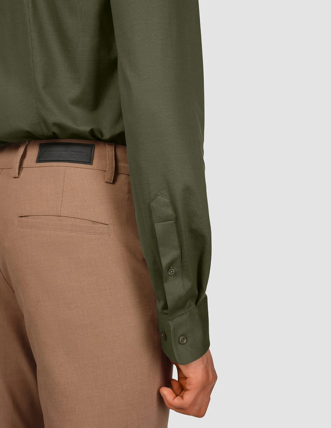 Classic Shirt Clover Green Slim sold by Shaping New Tomorrow product image thumbnail 5