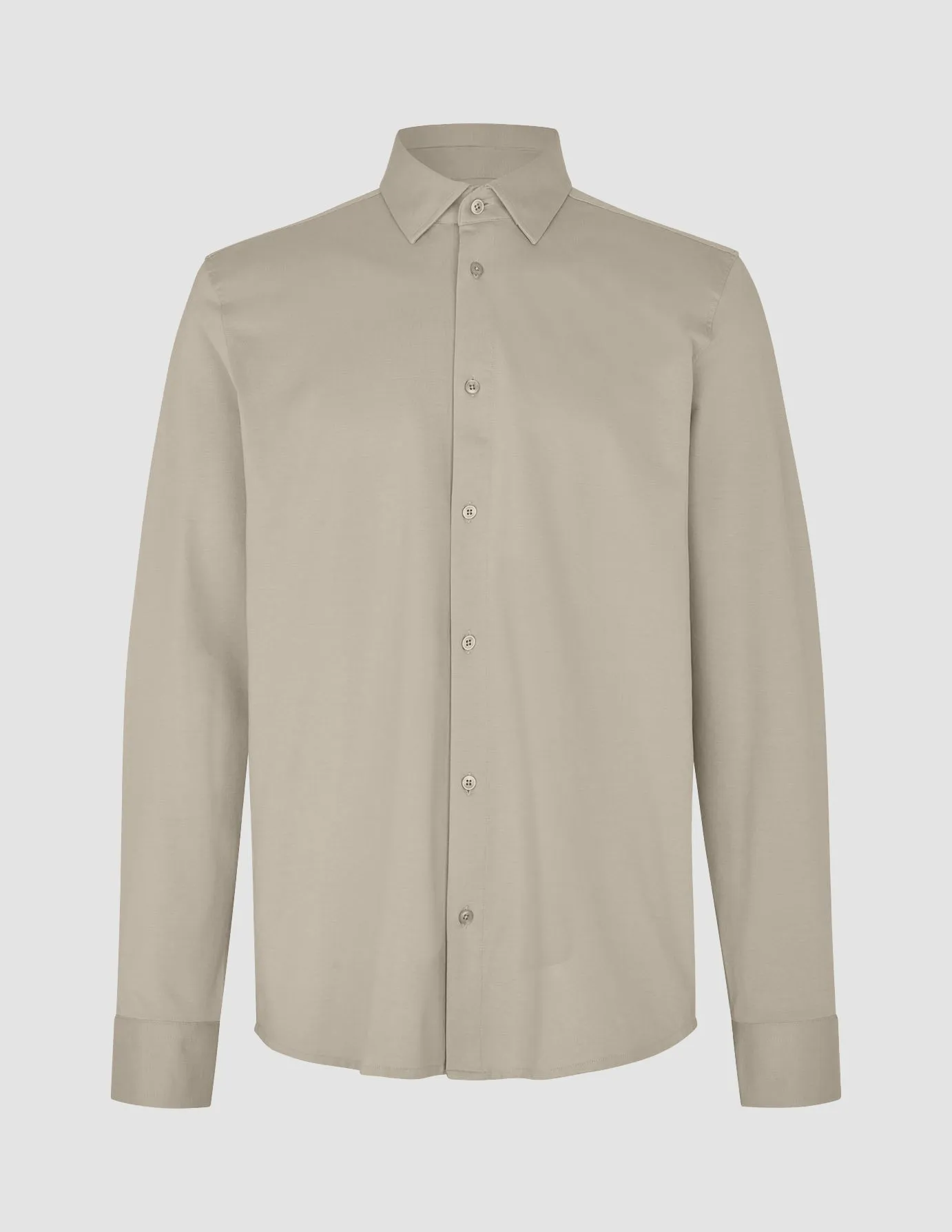 Classic Shirt Stone Beige Regular sold by Shaping New Tomorrow product image thumbnail 3
