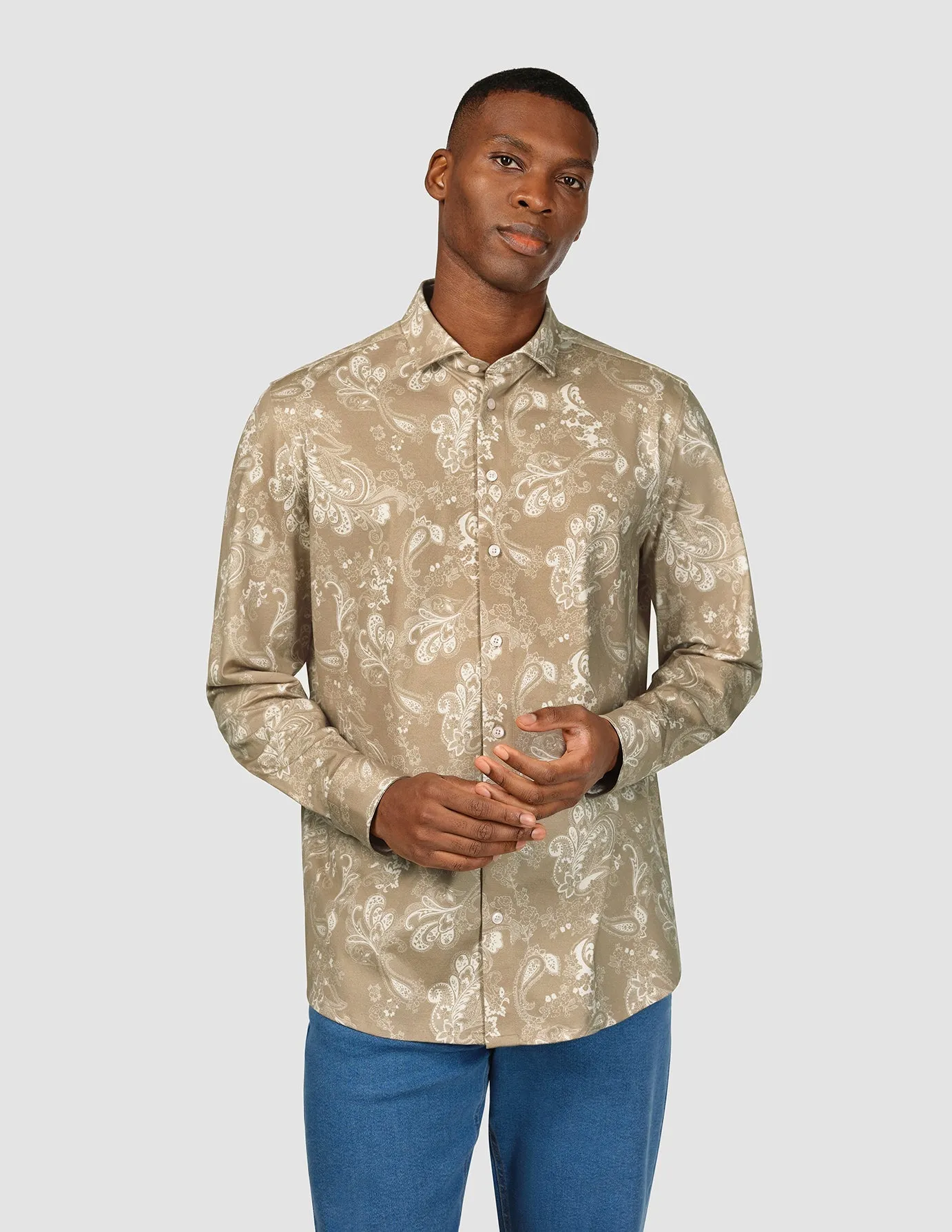 Classic Shirt Paisley Slim sold by Shaping New Tomorrow