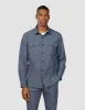 Essential Overshirt Storm Blue Melange sold by Shaping New Tomorrow