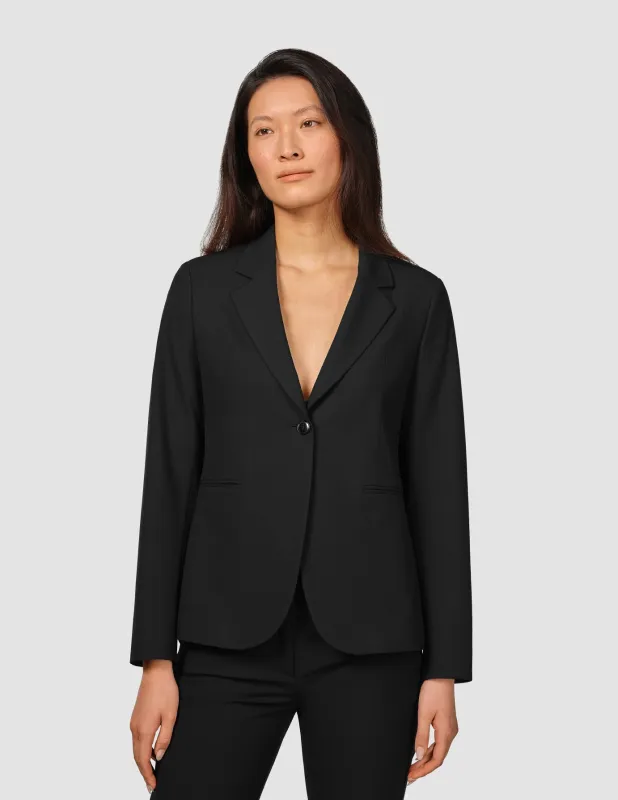 Essential Fitted Blazer Black sold by Shaping New Tomorrow