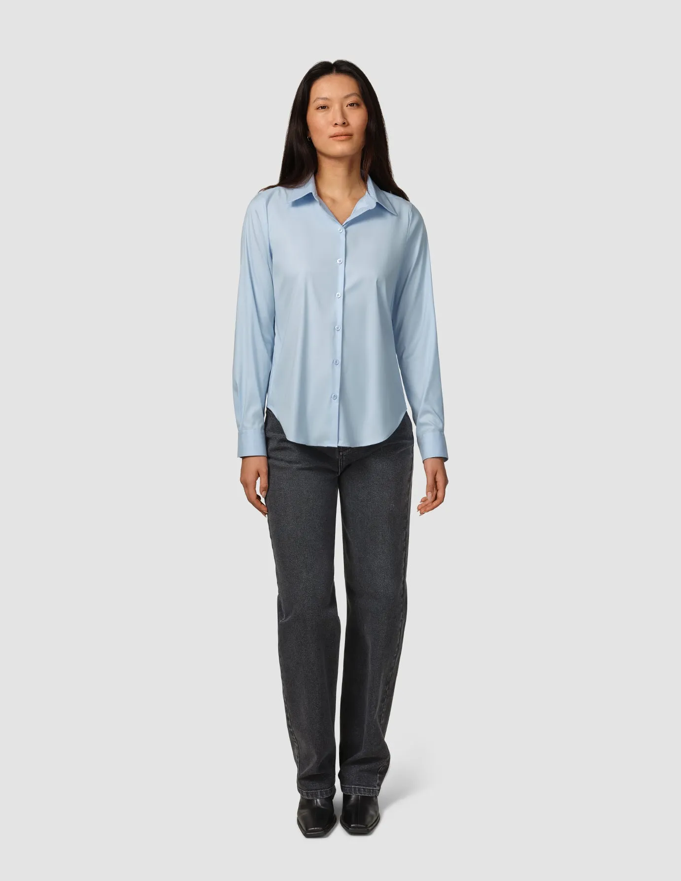 Oxford Shirt Sky Blue Regular sold by Shaping New Tomorrow product image thumbnail 2