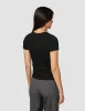 Rib T-Shirt Black sold by Shaping New Tomorrow