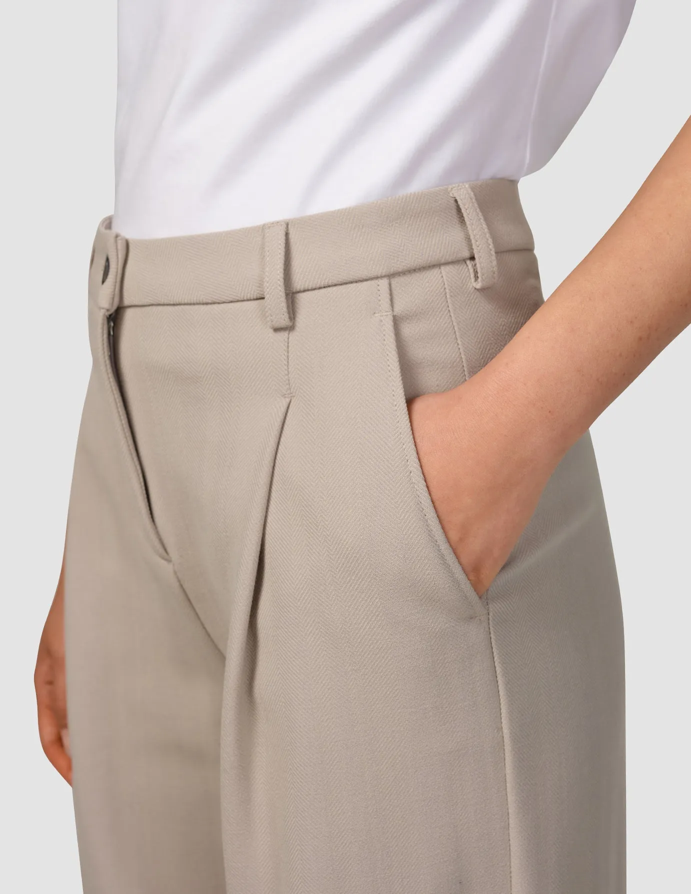 Serene Pants Wide Greige sold by Shaping New Tomorrow product image thumbnail 5