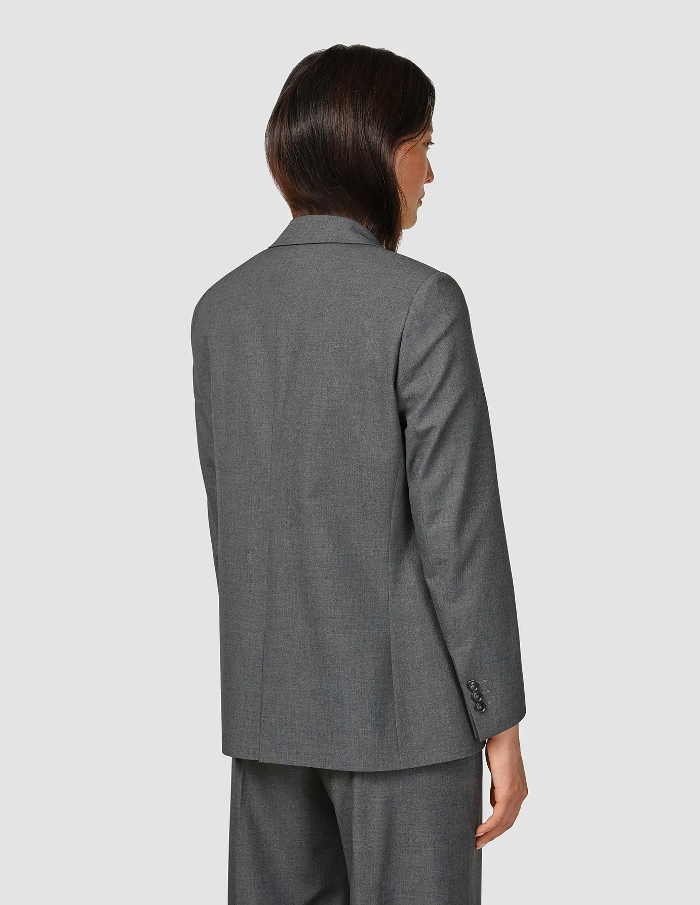 Essential Blazer Dark Grey Melange sold by Shaping New Tomorrow product image thumbnail 4