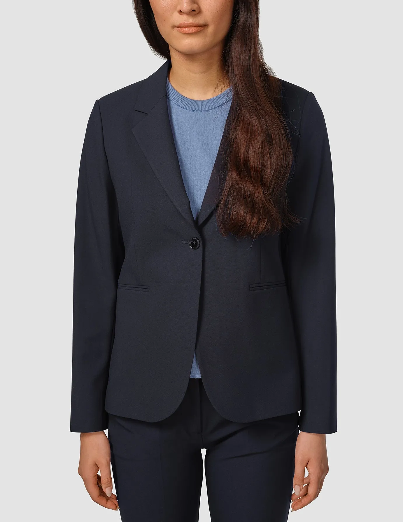 Essential Fitted Blazer Midnight Blue sold by Shaping New Tomorrow product image thumbnail 5