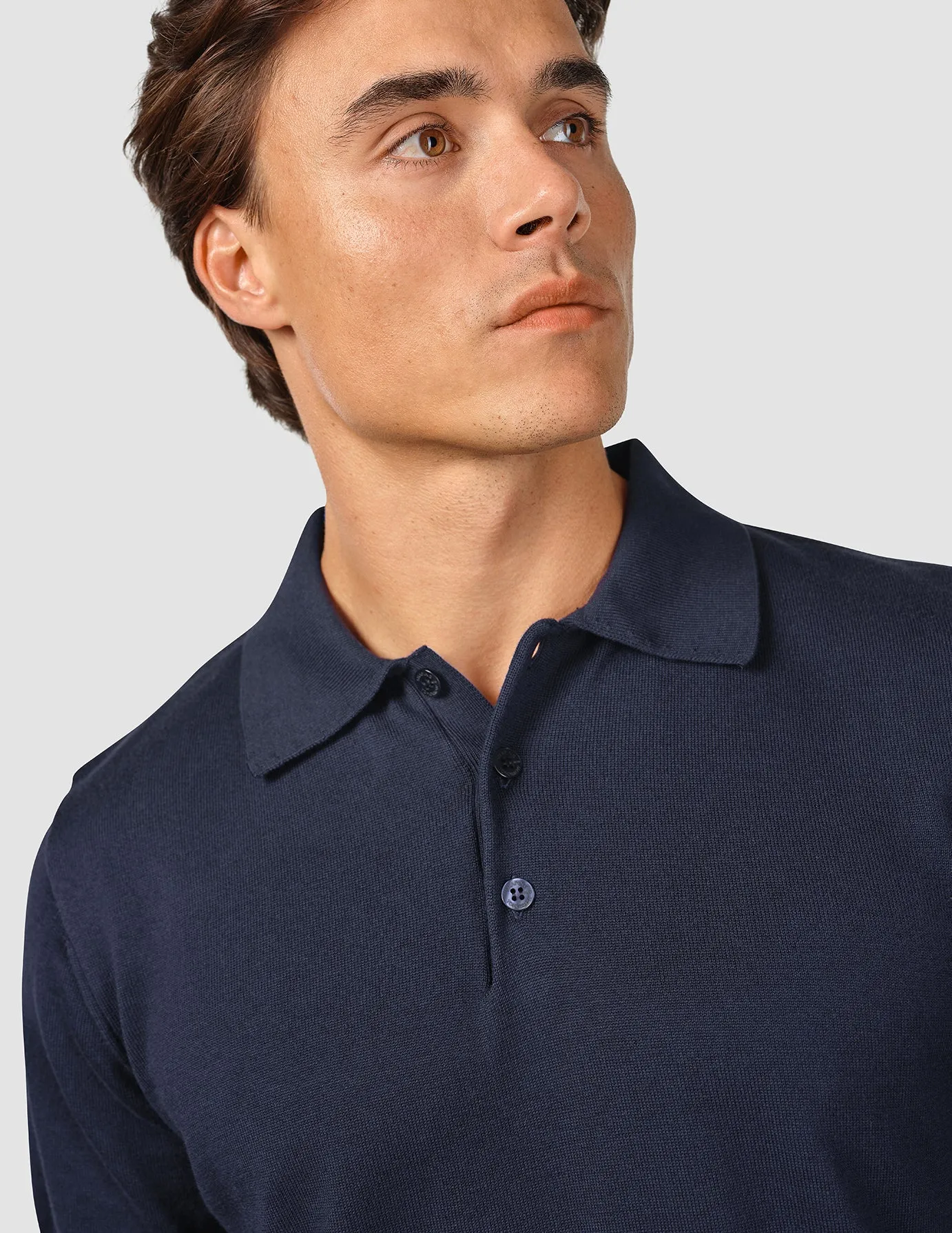 Everyday Knit Short Sleeve Polo Navy sold by Shaping New Tomorrow product image thumbnail 5