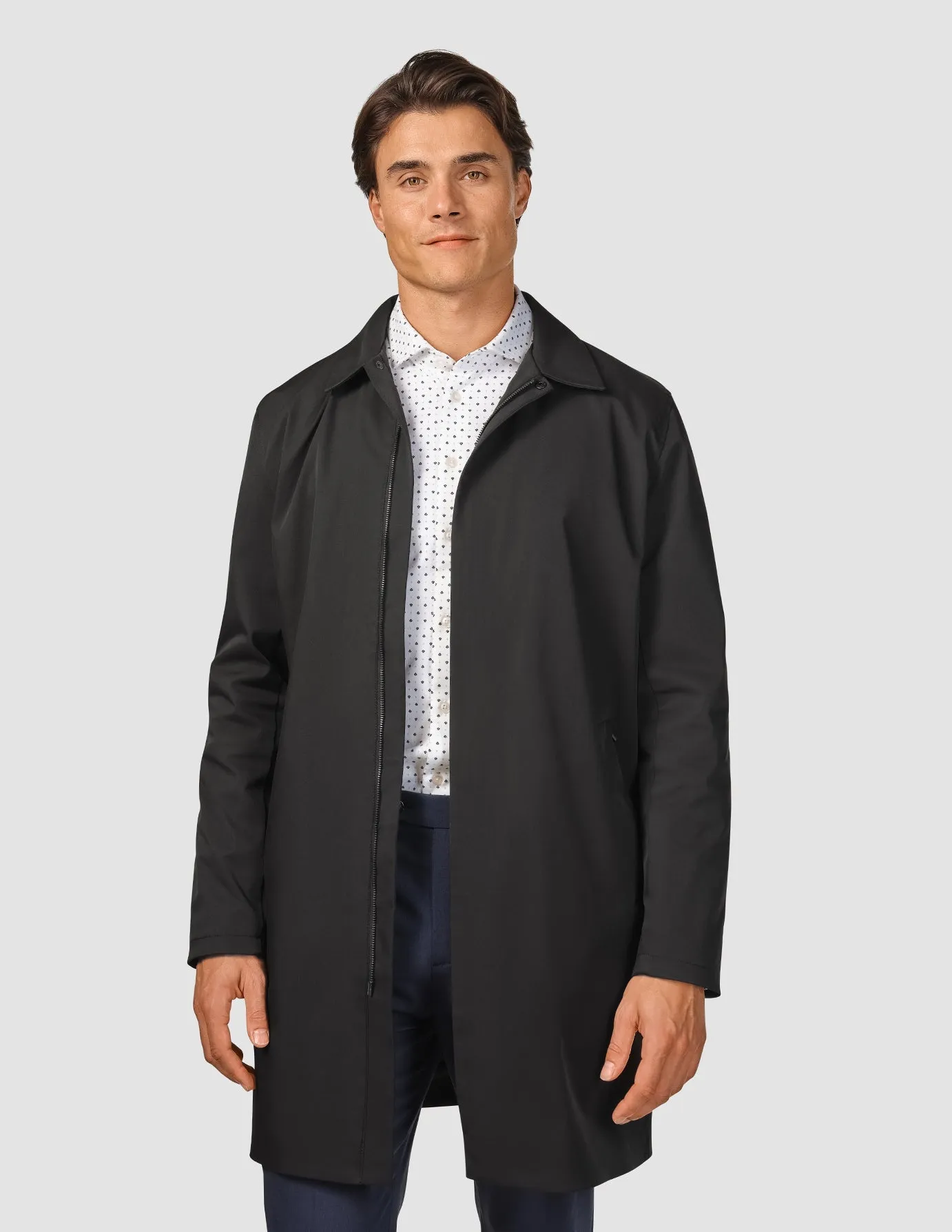 Waterproof Trench Coat Black sold by Shaping New Tomorrow