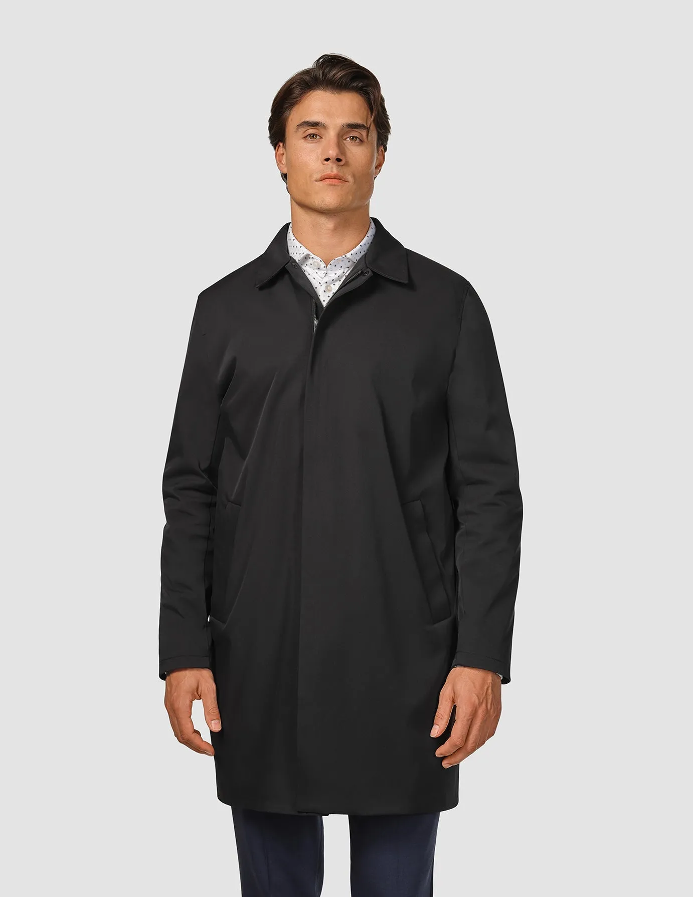 Waterproof Trench Coat Black sold by Shaping New Tomorrow product image thumbnail 2