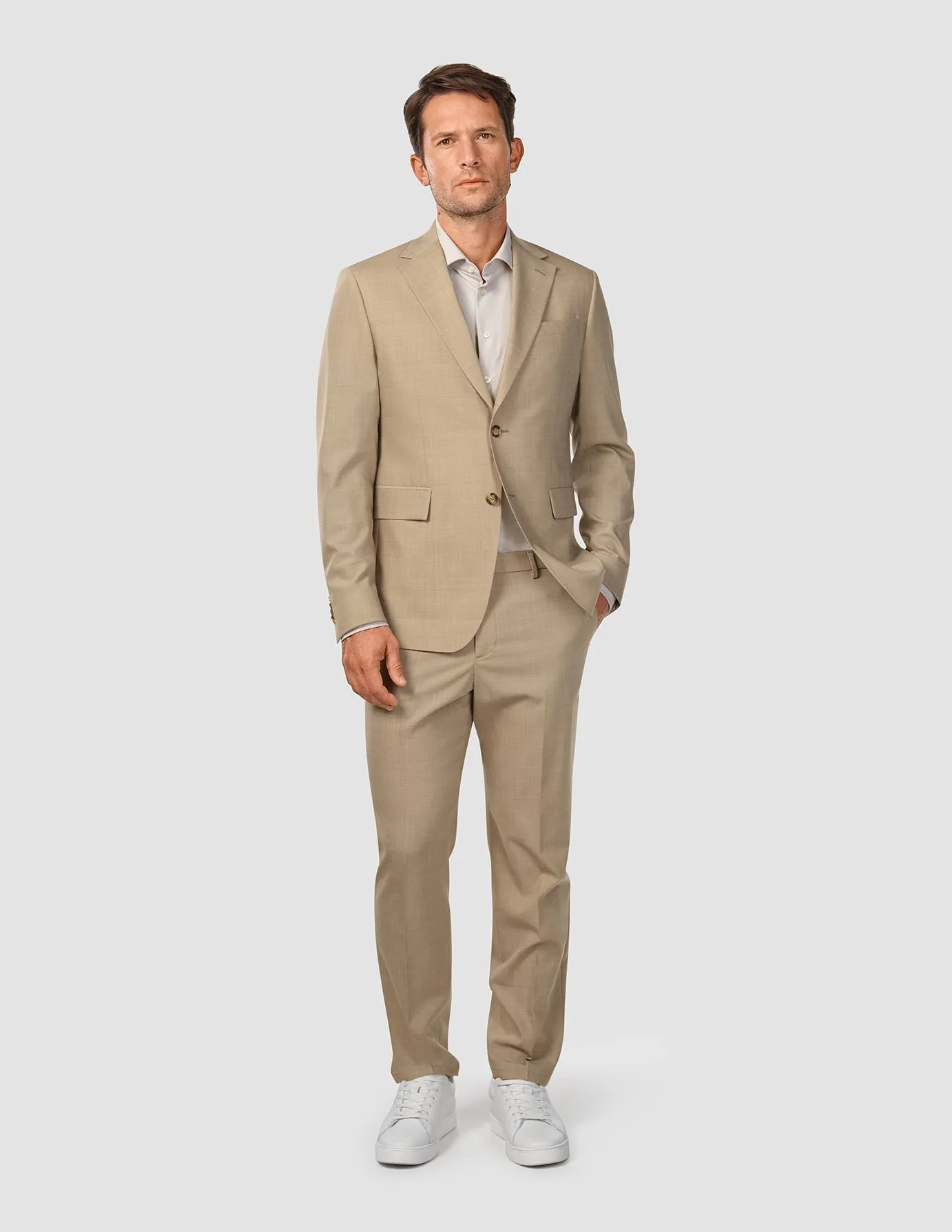 Tech Wool Blazer Sand Slim sold by Shaping New Tomorrow product image thumbnail 2