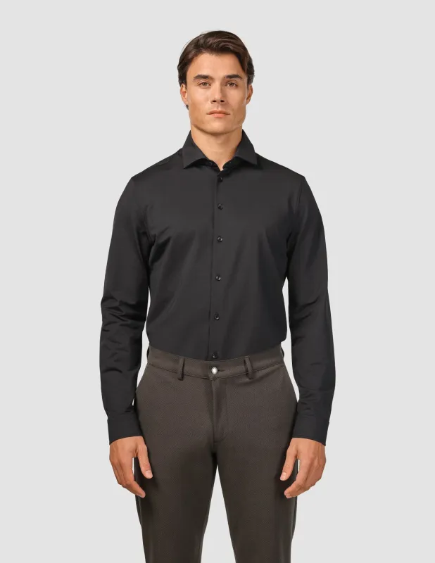Travel Shirt Black Slim sold by Shaping New Tomorrow