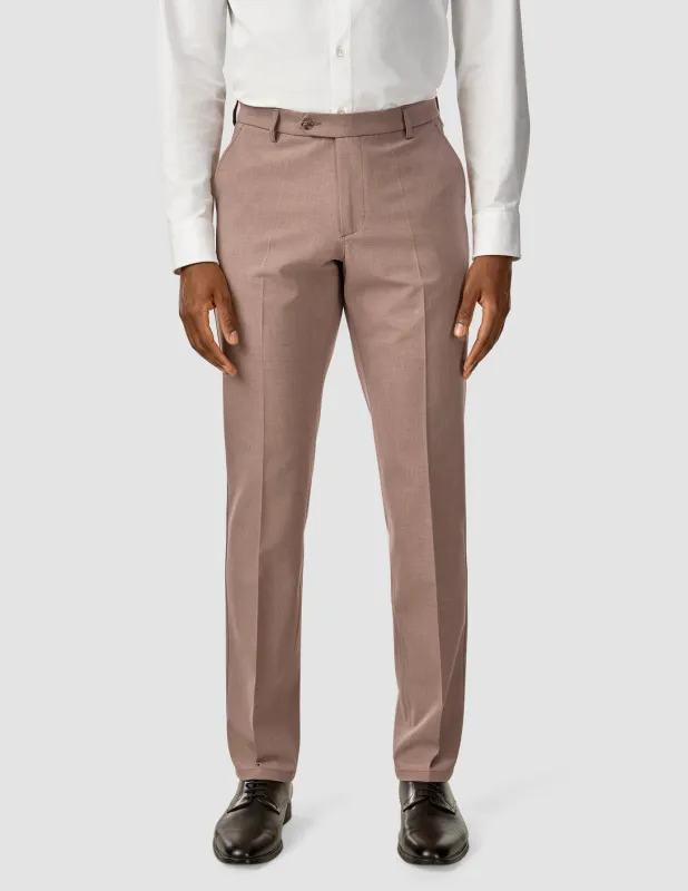 Essential Suit Pants Regular Dusty Lilac Melange sold by Shaping New Tomorrow