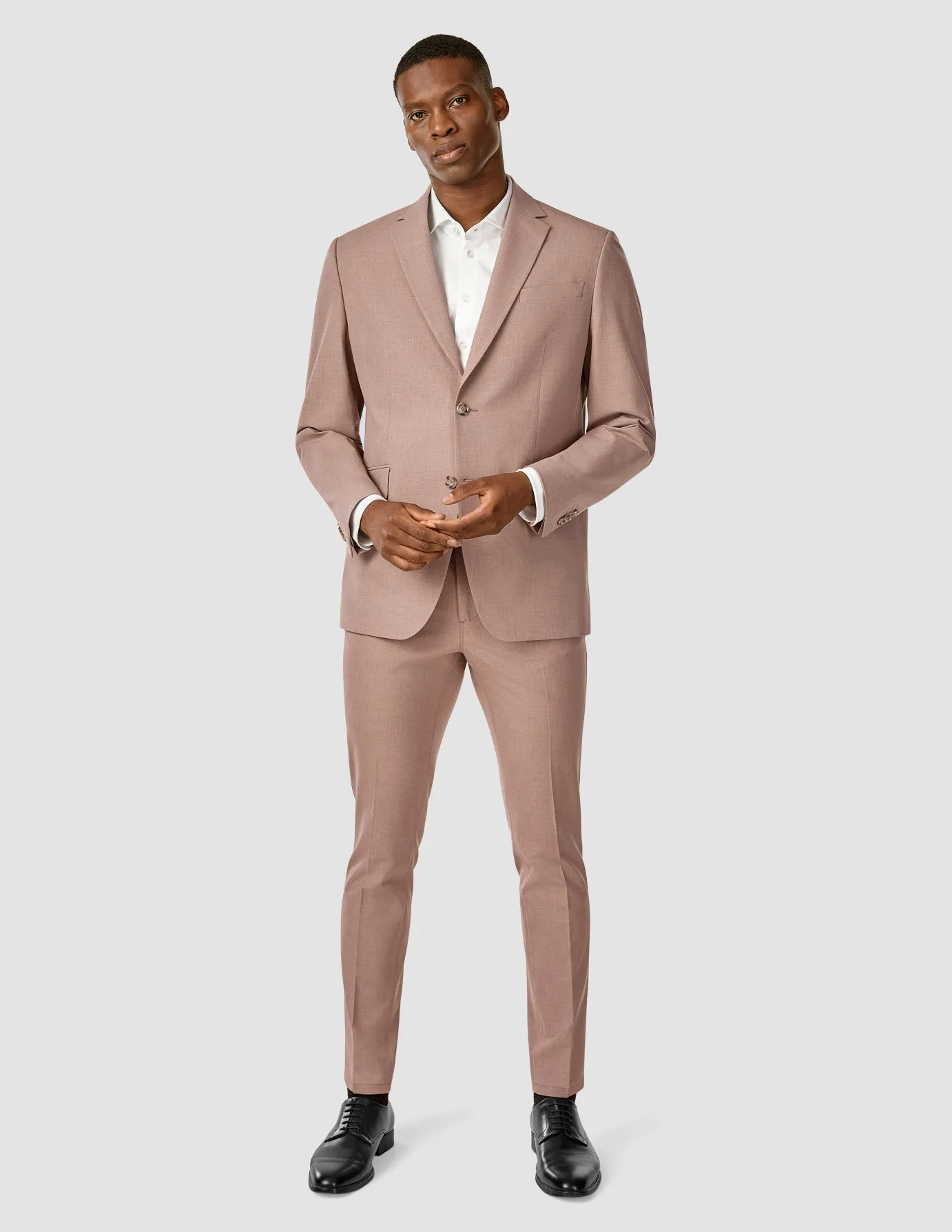 Essential Suit Pants Slim Dusty Lilac Melange sold by Shaping New Tomorrow product image thumbnail 2