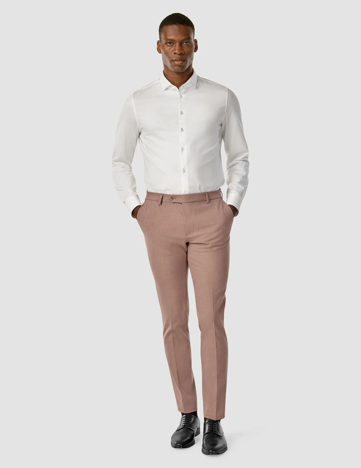 Essential Suit Pants Slim Dusty Lilac Melange sold by Shaping New Tomorrow product image thumbnail 4