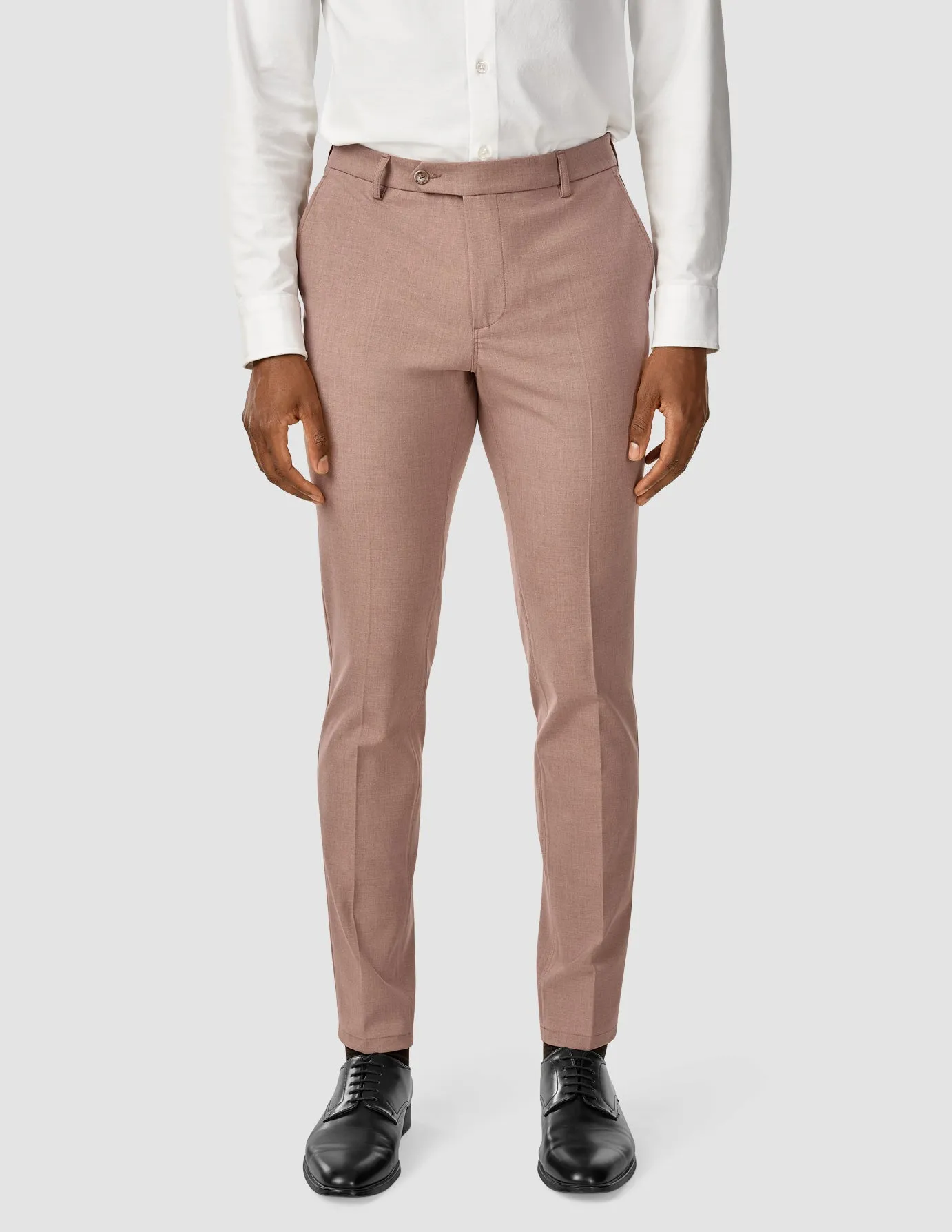 Essential Suit Pants Slim Dusty Lilac Melange sold by Shaping New Tomorrow